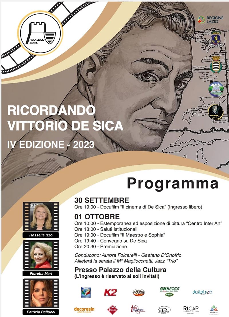 Ricordando Vittorio De Sica Benvenuti In Ciociaria In Provincia Di Frosinone