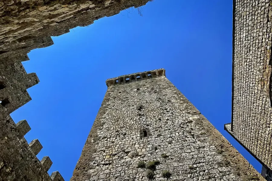 Il Castello Caetani a Trevi nel Lazio