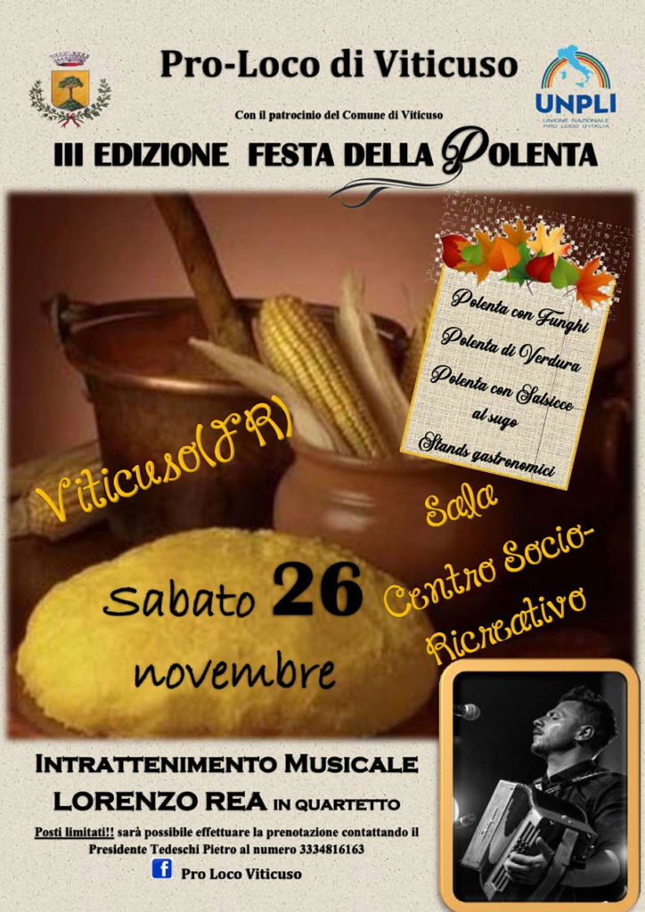 Festa Della Polenta - Benvenuti In Ciociaria In Provincia Di Frosinone