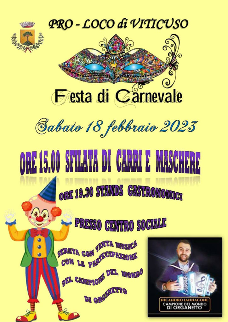 Festa Di Carnevale - Benvenuti In Ciociaria In Provincia Di Frosinone