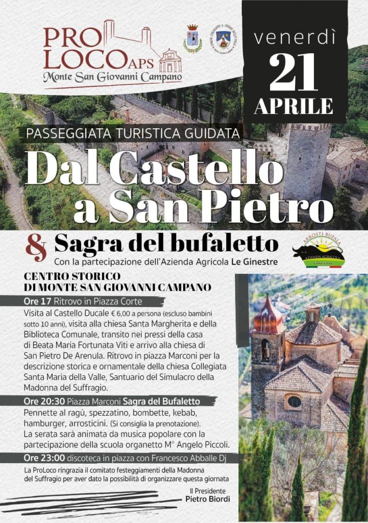 Dal Castello a San Pietro & Sagra del Bufaletto - Benvenuti in ...