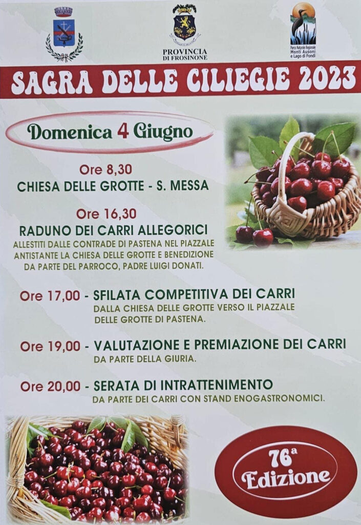 Sagra Delle Ciliege Benvenuti In Ciociaria In Provincia Di Frosinone