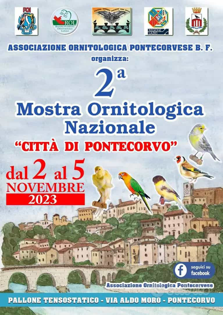 Mostra Ornitologica Nazionale Pontecorvo 2023