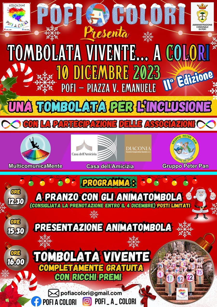 Tombolata Vivente... A Colori 2023