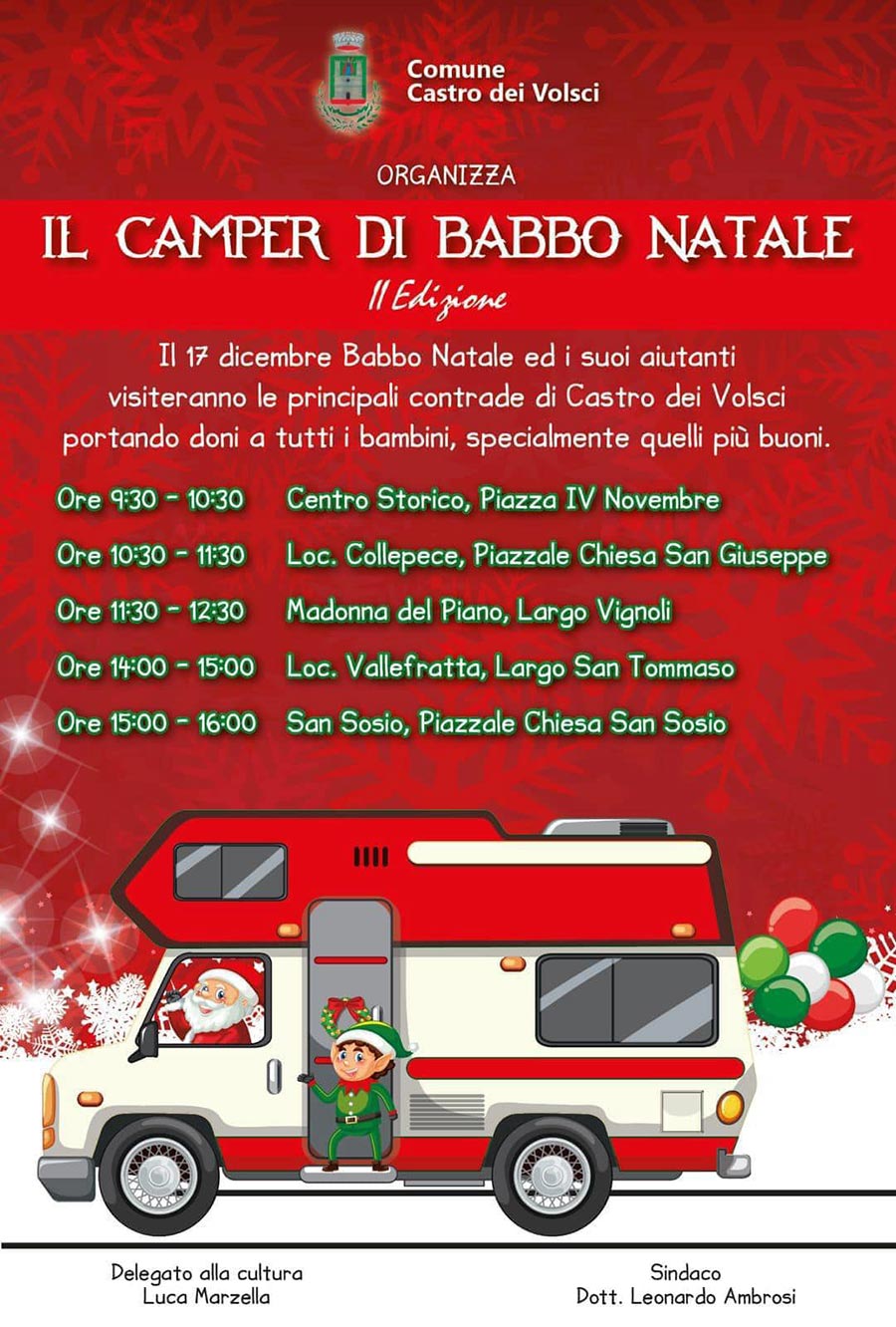 Il Camper di Babbo Natale