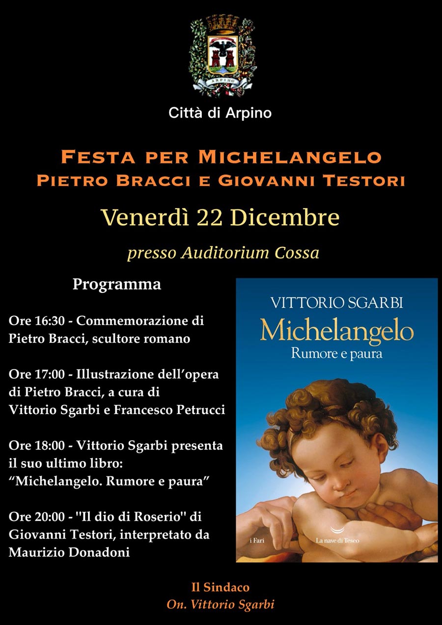 Festa Per Michelangelo - Benvenuti In Ciociaria In Provincia Di Frosinone