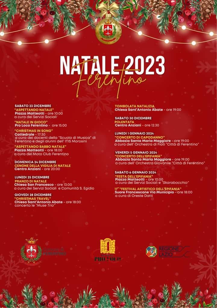 Natale a Ferentino 2023