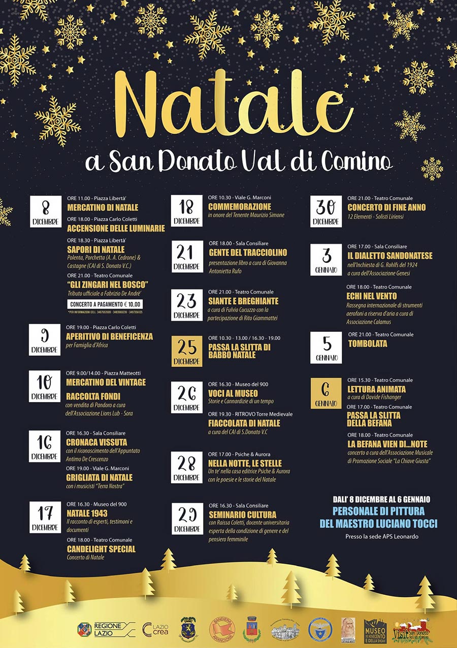 Natale a San Donato Val di Comino 2023