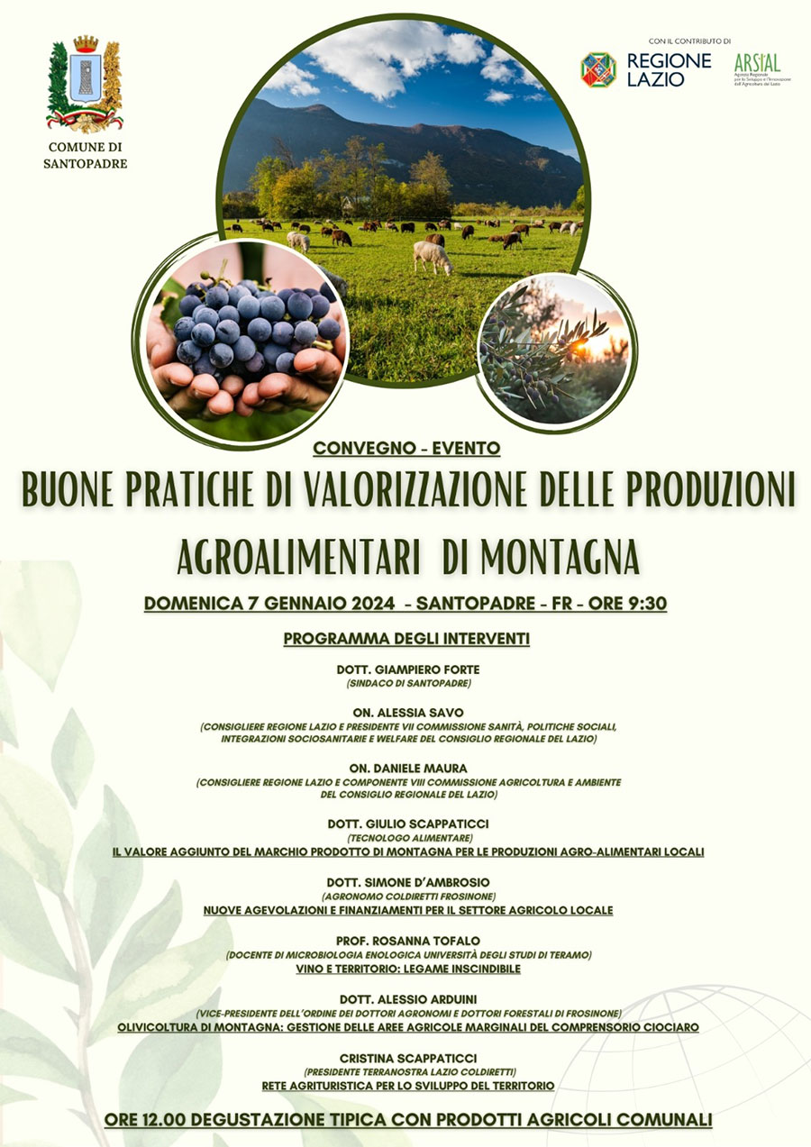 Buone Pratiche di Valorizzazione delle Produzioni Agroalimentari di Montagna