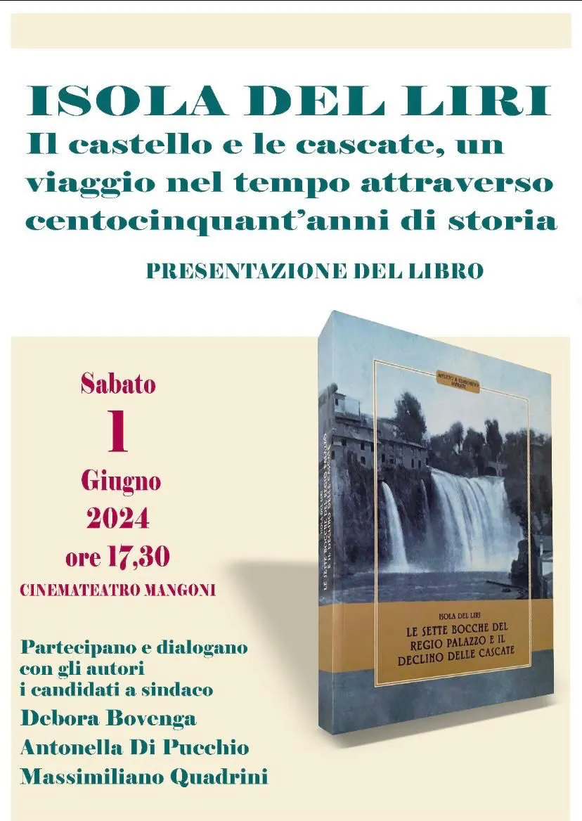 Presentazione libro "Le Sette Bocche del regio Palazzo e il declino delle cascate"