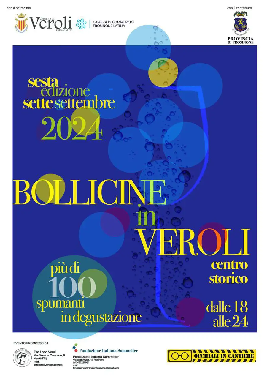 Bollicine in Veroli 2024