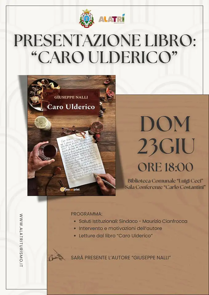 Presentazione libro "Caro Ulderico"