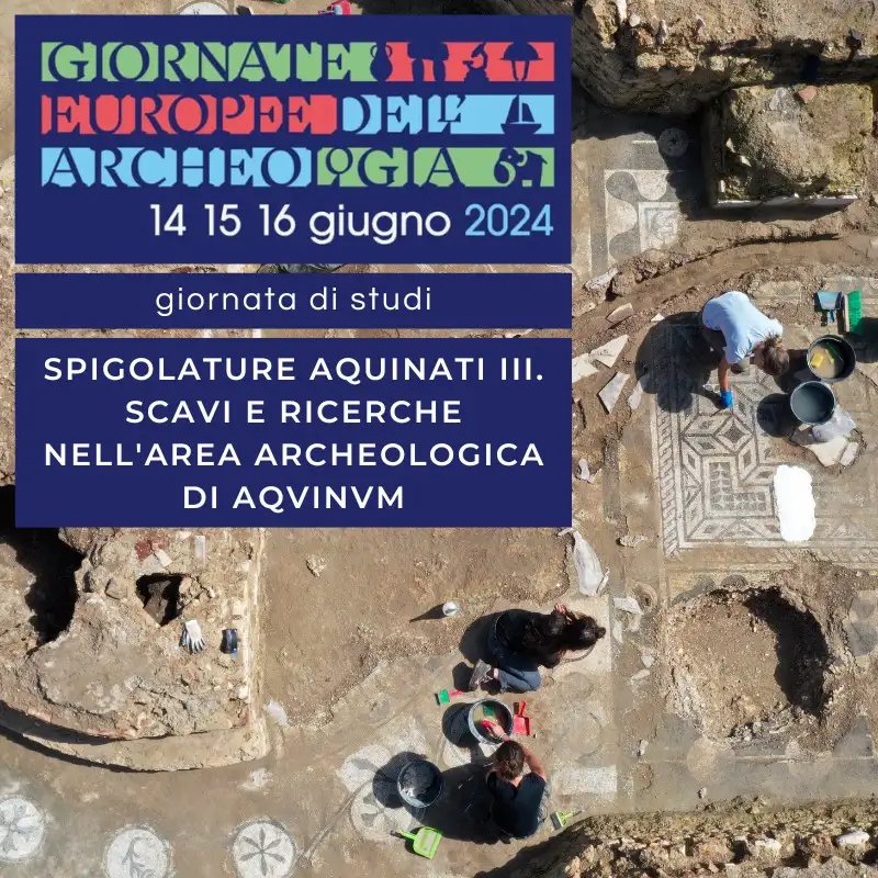 Giornate Europee dell'Archeologia ad Aquinum