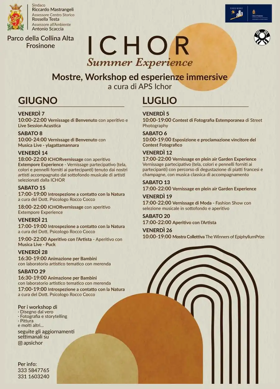 Ichor Summer Experience Frosinone 2024