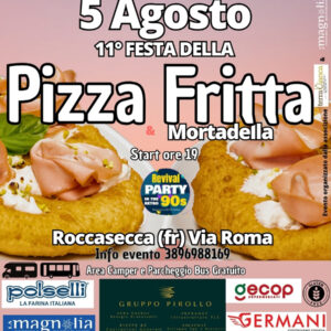 Festa della Pizza Fritta e Mortadella 2024 Rocacsecca