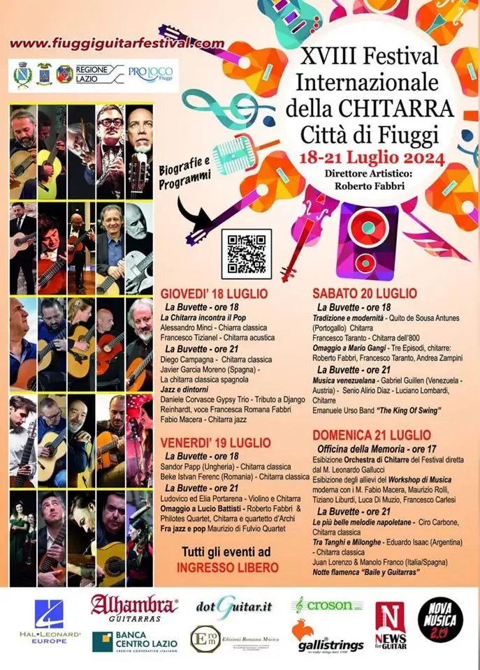 XVIII Festival della Chitarra Fiiuggi