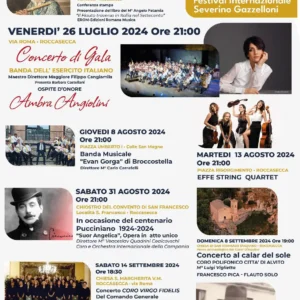 XXIX Festival Internazionale Severino Gazzelloni