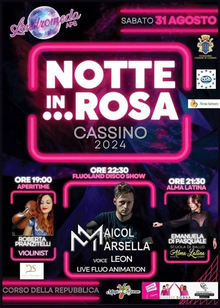 Notte in Rosa a Cassino