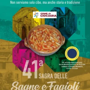 Sagra delle Sagne e Fagioli Arnara 2024