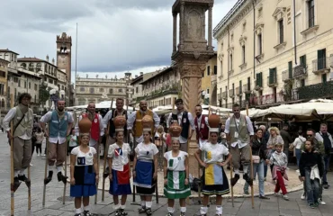 La Corsa con la Cannata a Tocatì Verona 2024