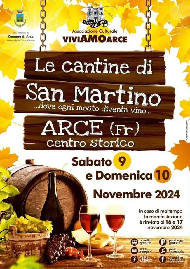 Le Cantine di San Martino 2024 Arce