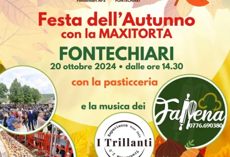 Festa dell'Autunno con la Maxitorta 2024