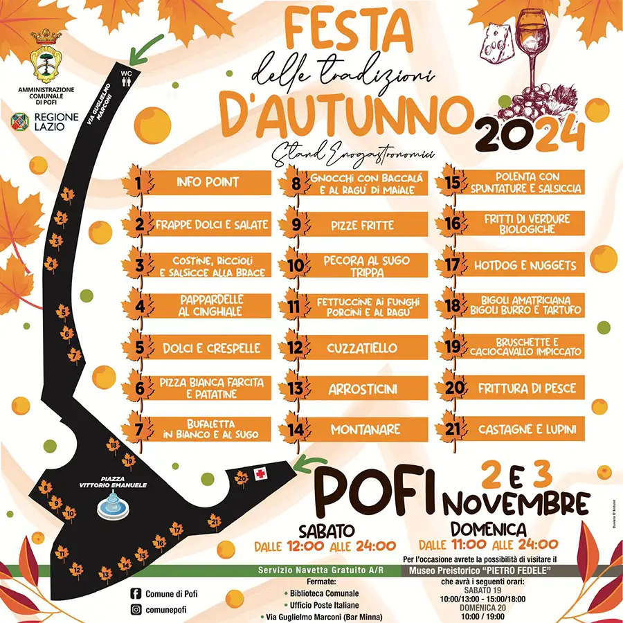 Festa delle tradizioni d'Autunno 2024