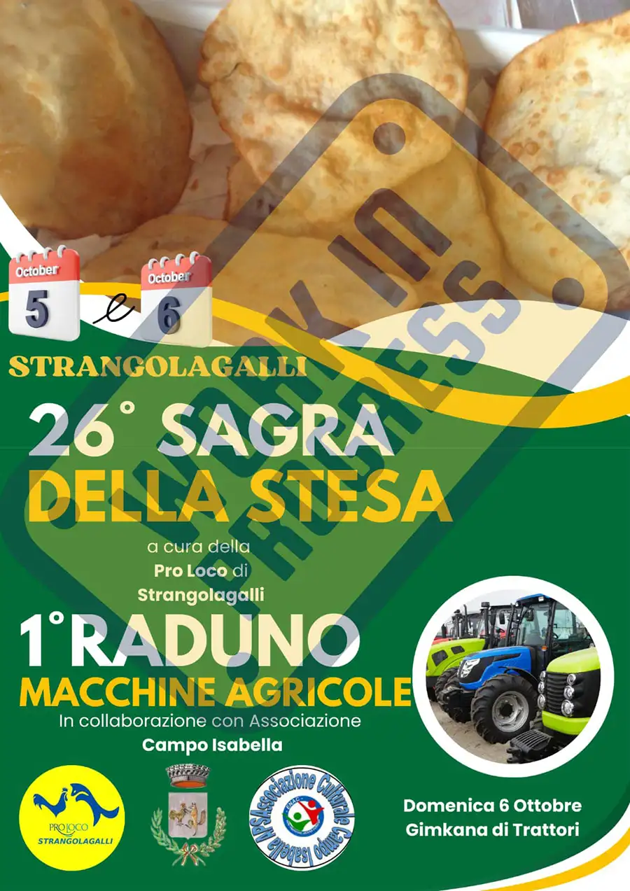 Sagra della Stesa 2024 Strangolagalli