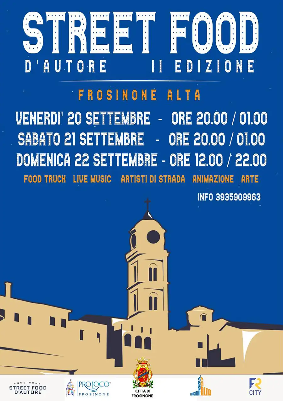 Street Food d’Autore 2024 Frosinone