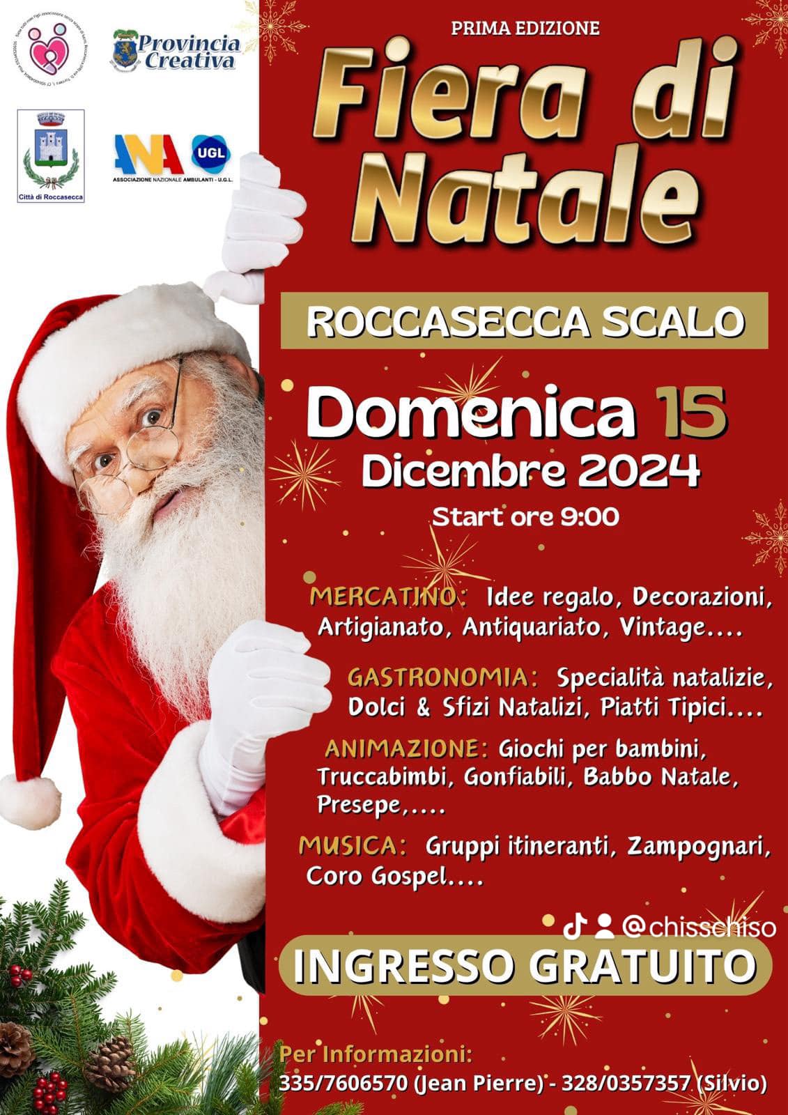 Fiera di Natale 2024 Roccasecca