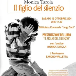 Presentazione del libro "Il Figlio del Silenzio" 2024