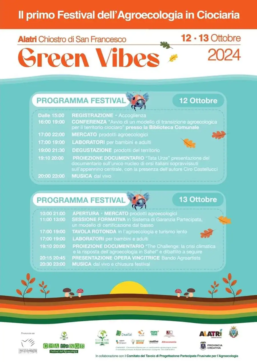 "Green Vibes" Festival dell'Agroecologia 2024