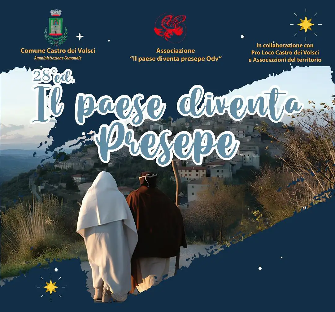 Il Paese diventa Presepe 2024