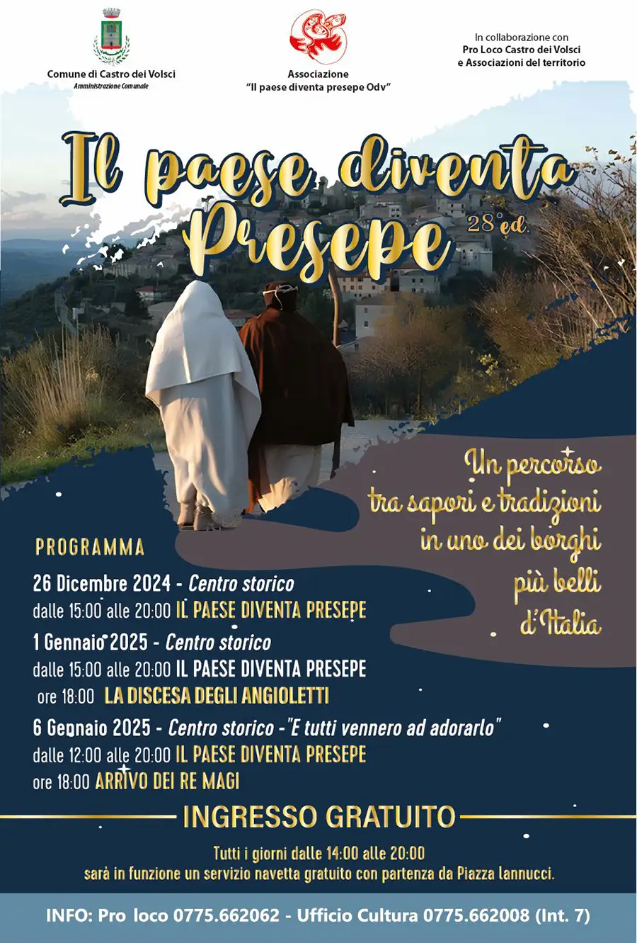 Il Paese diventa Presepe