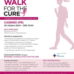 Walk for the Cure Cassino 2024