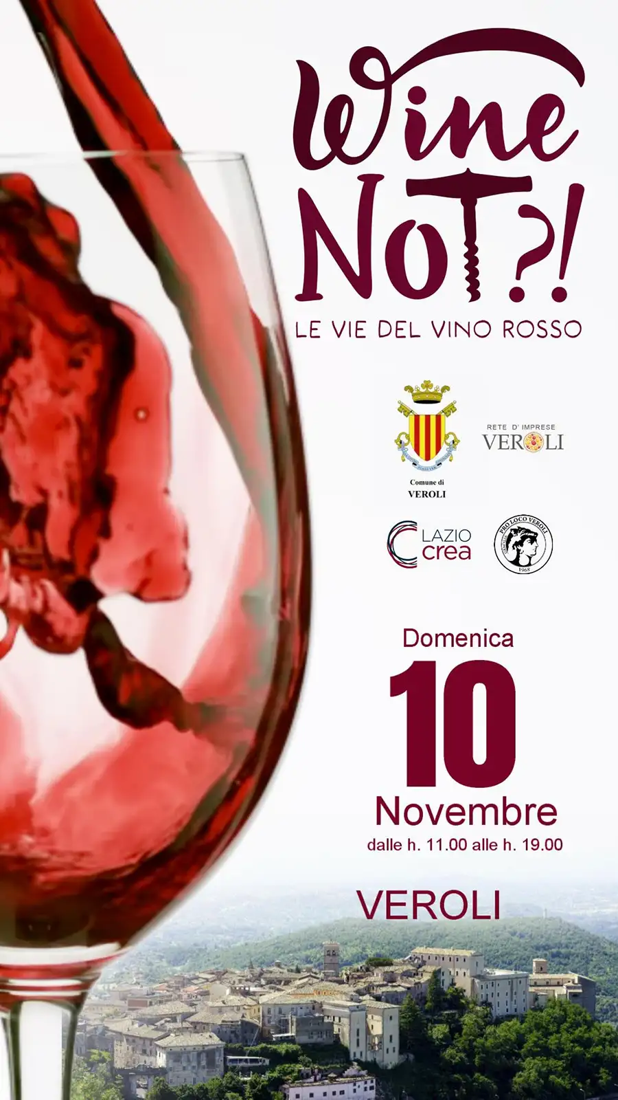 Wine Not?! Le Vie del Vino Rosso 2024