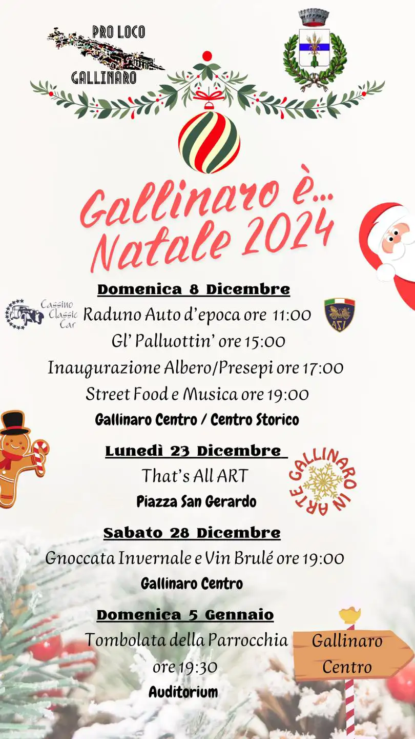 Gallinaro Natale 2024