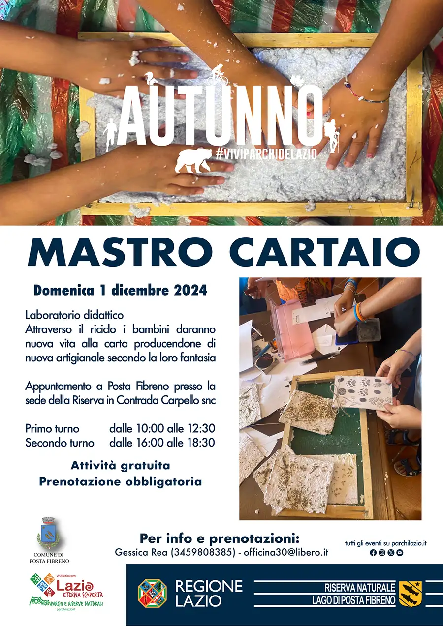 Laboratorio didattico "Mastro Cartaio" 2024