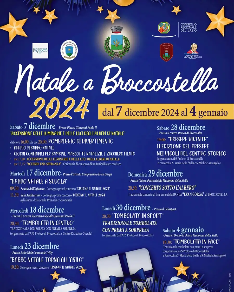 Natale a Broccostella 2024