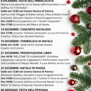 Patrica: Borgo di Natale 2024