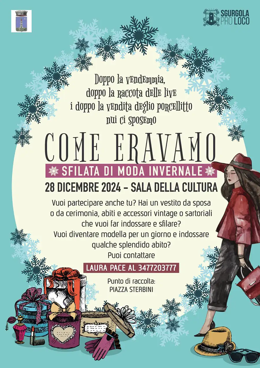 "Come eravamo" Sfilata di Moda Invernale 2024