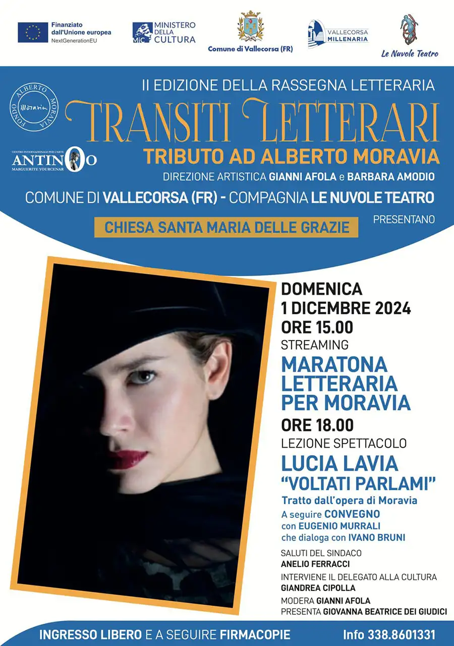 Transiti Letterari - Tributo a Moravia