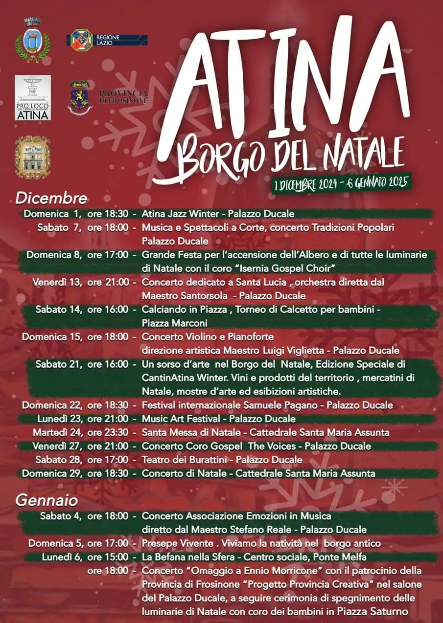 Atina Borgo del Natale 2024