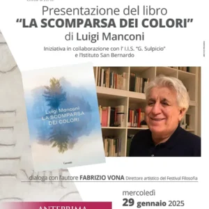 Presentazione Libro "La Scomparsa dei Colori"