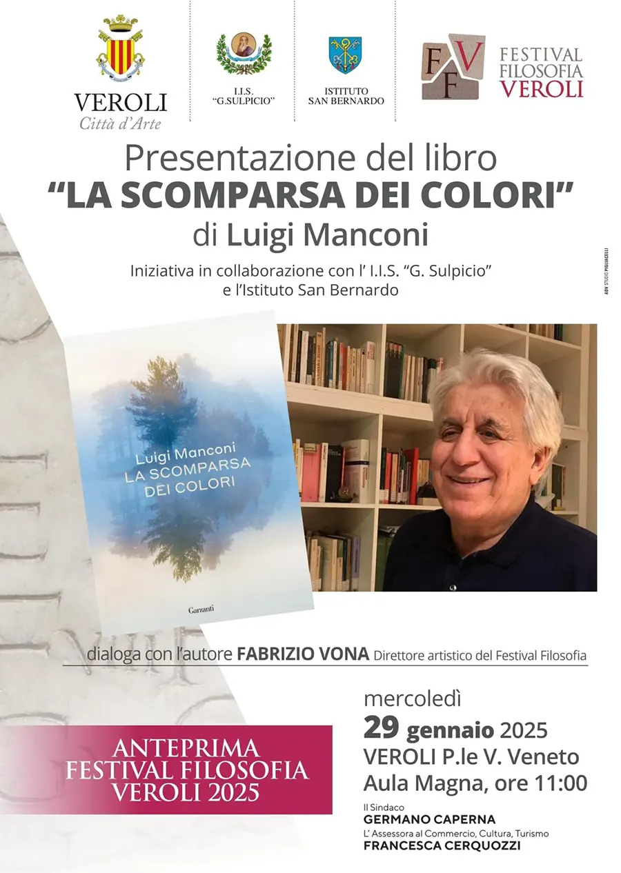 Presentazione Libro "La Scomparsa dei Colori"