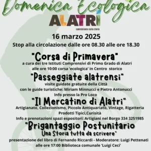 Domenica Ecologica ad Alatri