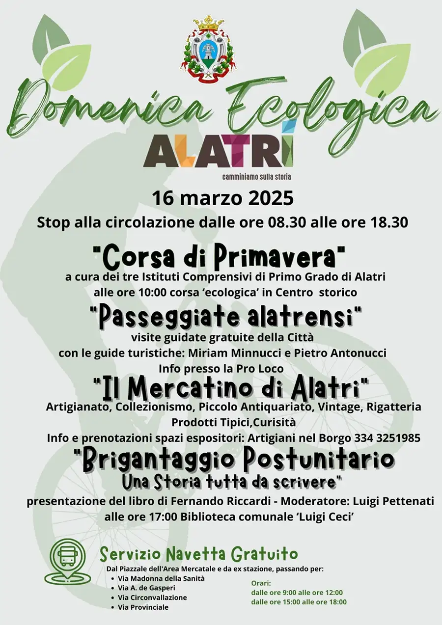 Domenica Ecologica ad Alatri