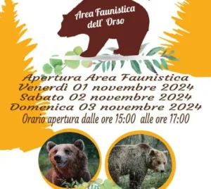 Apertura Area Faunistica dell'Orso di Campoli Appennino