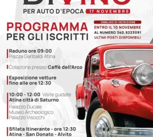 Percorso Divino per Auto d'Epoca 2024