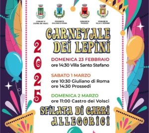 Carnevale dei Lepini 2025